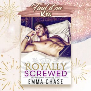 Emma Chase Instagram - Very happy to share that #RoyallyScrewed is now available to read on the #KissApp!! 
Excited for new readers to discover Prince Nicholas & Olivia’s swoony, stunning, royal romance! 
👀💜👑🔥