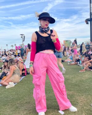 Emma Fyffe Instagram - Baby’s (not baby at all - she is in the back half of her 30s) First Coachella. Thank you @madeyoufeelpr for the invite! Got some very cool content - produced by me, featuring @bailienvspredator coming to @gamespot social soon!
.
.
#coachella #coachella2023 #coachellaoutfit #coachellafashion