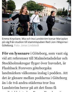 Emma Knyckare Instagram - Häromdagen @goteborgsposten och idag @dagens_nyheter ❤️ #flashbackforever