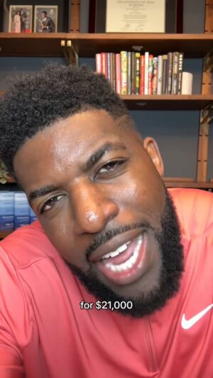 Emmanuel Acho Instagram - This decision by Jontay Porter will haunt him for the rest of his life, banned from the NBA forever over $21,000. Can you think of a dumber move by a player in NBA history? 

#jontayporter #raptors #sportsbet #banned #NBA