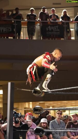 Emmanuel Roman Morales Instagram - El Hijo del Vikingo is no joke 

@f1rstwrestling @hijodelvikingoaaaoficial #prowrestling #saturdaynightnitro @mallofamerica
