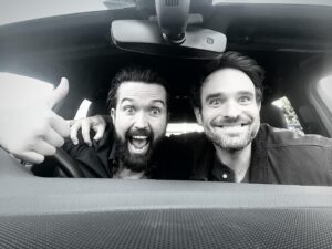 Emmett Scanlan Instagram - #KIN IS COMING TO NETFLIX!!! MAY 1st. Here’s a behind the scenes shot of the boys themselves Daredevil & RedDevil. #Kinsellas #Kin #United