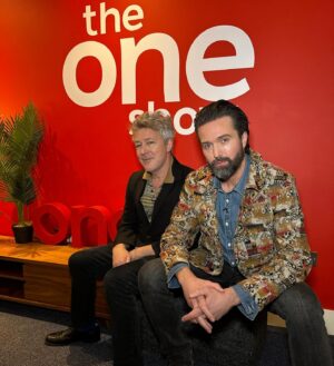 Emmett Scanlan Instagram - With my brother from another, doing press for #KIN SEASON 2 premiering tomorrow night on BBC 1.