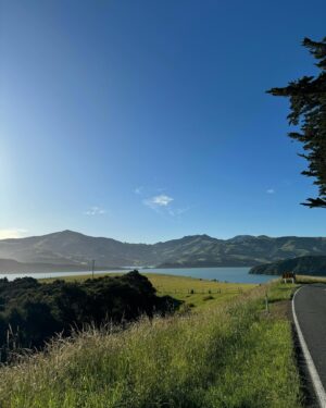 En Mei Instagram - Happy New Year from the stunning country of New Zealand! (It's pretty cool being ahead of everyone in Asia, North America, and even Australia! 🤪)

Akaroa is an absolute gem, so I highly recommend making a day trip from Christchurch. It's just a quick 1 hour and 20-minute drive. Trust me, the pictures and videos I captured are completely unfiltered but views in real life will leave you in awe. 😍 Oh, and by the way, the fish and chips here are way better than in the UK! 🐟🍟

—

Cap: @chronicxantidote 
Shirt and Shorts: @thesrt_studio 
Kicks: @nike #m2ktekno