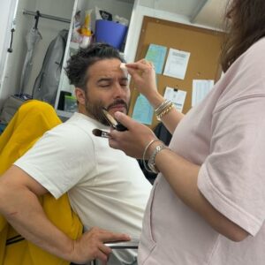 Ennis Esmer Instagram - One time I did a self tape to play a nerd on a submarine hunting a giant shark. They made me redo the audition because my armpits were too sweaty.