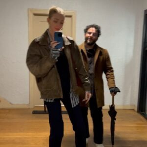Ennis Esmer Instagram - Please join me in taking a moment to wish my darling @blxlnd a happy 3-th birthday. 

She makes every day more fun and special than it would be otherwise, provides an almost limitless supply of charm romance and mischief, and is equally good at bothering me and being bothered by me. (Too many “ands” there probably.)

In all sincerity, her beauty and warmth are such that I am often upset, as nothing in my life can compare to her company. 

Can you guess which of these videos will annoy her the most?

(Reasons she might get annoyed include: 

Video shows her face in the morning 
Video shows her face after exercise
Video shows her eating 
Why didn’t I include that video she actually like?
Order of videos
You can see her underwear 
Overhead lighting 
Repeating outfits
Too windy
Knees too dorky
She took the video so why am I posting it)