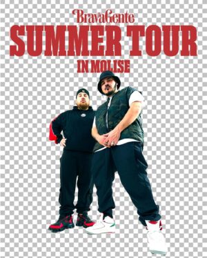 Ensi Instagram - Attiva ora la promo BravaGente summer card! Altre ore di live in giro per l’Italia! 

Mete esotiche calde e fredde ci attendono per nuove lezioni di rap direttamente dal dinamico duo

BRAVA GENTE - SUMMER TOUR 24

3 Giugno - Ateneika Festival - Cagliari @anteneika_official

8 Giugno - Shaka Festival - Marina di Altidona (FM) @shakabra_musicfestival

6 Luglio - Eolie Music Fest - Isole Eolie @eoliemusicfest

13 Luglio - The Shed Beer Fest - San Giorgio Ionico (TA)

26 Luglio - Mira On Air - Mira (VE)
@miraonair

27 Luglio - Testaccio - Roma
@testaccio_estate

28 Luglio - Sant’Anna - Casatenovo (LC)
@_santannasocialclub_

18 Agosto - La Sopra Festival - Frosinone

24 Agosto - Frogstock - Riolo Terme (RA) @frogstock

31 Agosto - Beat Festival - Empoli (FI) @beat_festival

Resta connesso che le date sono in continuo aggiornamento