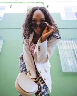 Enuka Okuma Instagram - Don’t mind me, just checking in to see how you’re doing! 🌻