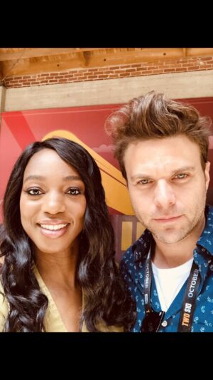 Enuka Okuma Instagram - ❤️❤️Happy Valentines Day!!❤️❤️ Spending the day with my forever Valentine. Love you @joegasparik 🥰😘🥰😘🥰