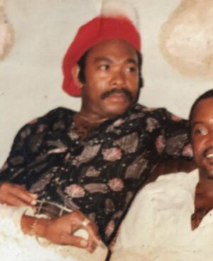 Enyinna Nwigwe Instagram - The apple doesn’t fall far from the tree, now you know where my ’mean-mugging’ from.

 #HappyFathersDay #POPSicle 🥃