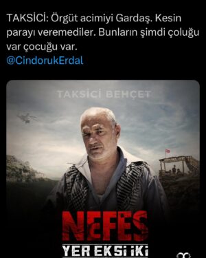 Erdal Cindoruk Instagram - Konuk olarak katkıda bulunduğum bu değerli filmi izlemenizi öneririm..;))
@orginomedia @trt