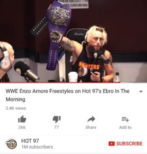 Eric Arndt Instagram - #MusclesMarinara gave the world a taste of what’s aboutta happen 🍝 ... #ItWasAllaDream @hot97 & then I dropped #BARS 😏 (Link in bio: 🔥🎙.)