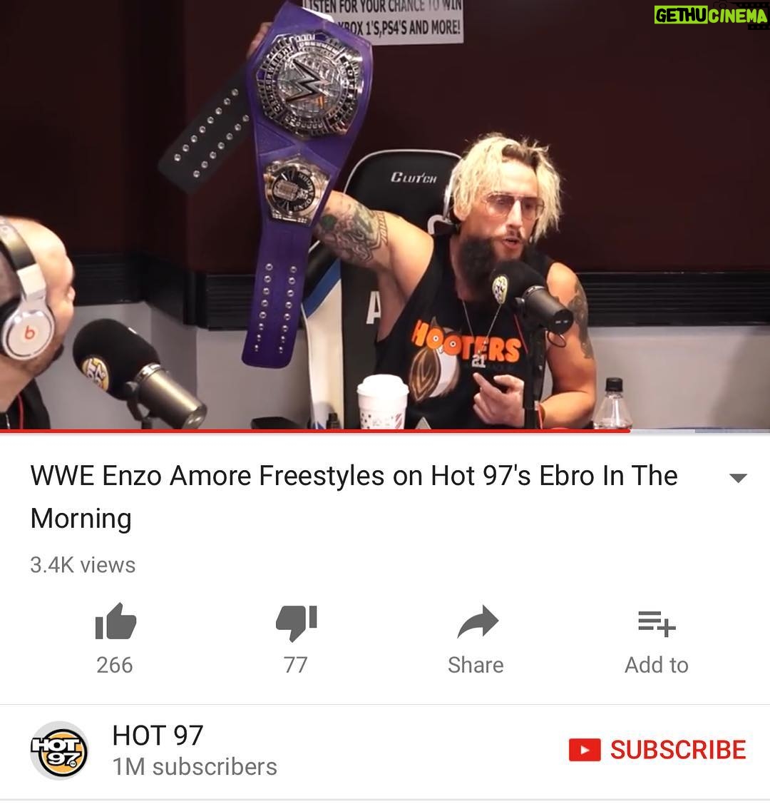 Eric Arndt - 16.2K Likes - #MusclesMarinara gave the world a taste of what’s aboutta happen 🍝 ... #ItWasAllaDream @hot97 & then I dropped #BARS 😏 (Link in bio: 🔥🎙.)
