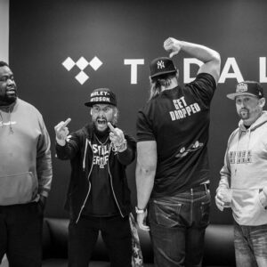 Eric Arndt Instagram - Did our first interview in over a year together with @tidal @rocnation HQ in NEW YORK! NEW YORK! Scream that loud from both sides of town 🎤🎤 #Vibes from #Jersey & #Queens 🖤🗽🖤 We both knew if you could make it there you can make it anywhere! And that’s word to #MadisonSquare 👊🏼👊🏼 And we can tell you first hand... bright lights will indeed inspire you! 🏙  #caZXL & I shared a passion for talkin @nyknicks basketball, The Yanks, fantasy football, and WE ALWAYS bumped Jay-Z to and from shows. I learned a lot from listening to and studying the rapper turned CEO, & neither of us would have chose another platform to do this interview. (THANK YOU @rocnation @tidal @relcarter @ceomemphisbleek @dussefridaypodcast & @puzo21 #THEROCISINTHEBUILDING!) You see I truly believed #JayZ when he said “I’m trying to give you a million dollars worth of game for $9.99” .... You can manifest anything in life by writing it down saying it out loud, and more importantly believing it when you say it. When I say I’m a #CertfiedG & say I’m #StillCertified I ain’t tellin no lies! If you believe it.. they’ll believe it, confidence is contagious... And more importantly #PeopleFeelWhenItsReal 👊🏼🎤 And we are unapologetically #REAL... and we REALLY got each other’s back more than any two men in the business of entertainment. (Don’t believe us??? STEP UP AND GET DROPPED 🎤👕😏!) We went from $10 tickets to see the @Yankees in Tampa in 2012, to batting practice at #YankeeStadium in 2016. I’ve seen the world 5x with the big guy at my side & if I’m going to check it out all over again 🤔... there’s no other way to do it. We are the road warriors of the social media error, we are the realest duo to enter the business in decades. We don’t politic. We just do our job better than anyone on the planet. 🎤🎤🖕🏼🖕🏼😘 (And if you don’t believe us just watch through the @kodaklensoffice 💰💰.) We are about to re-define the way business is done in our industry. #FREEagentZ is open for business... BUT WE ARE NOT FOR SALE. 🖕🏼🖕🏼 Buttttttt... we got some new shirts! 😎😎 And they’re only available for 10 days!!! (link in bio: @represent) 📸: @rapdillz