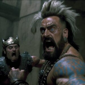 Eric Arndt Instagram - @real1 Enzo the Ferocious, 80s movie directed by John Milius @spifftv x @infiniteodyssey.mag