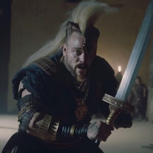 Eric Arndt Instagram - @real1 Enzo the Ferocious, 80s movie directed by John Milius @spifftv x @infiniteodyssey.mag