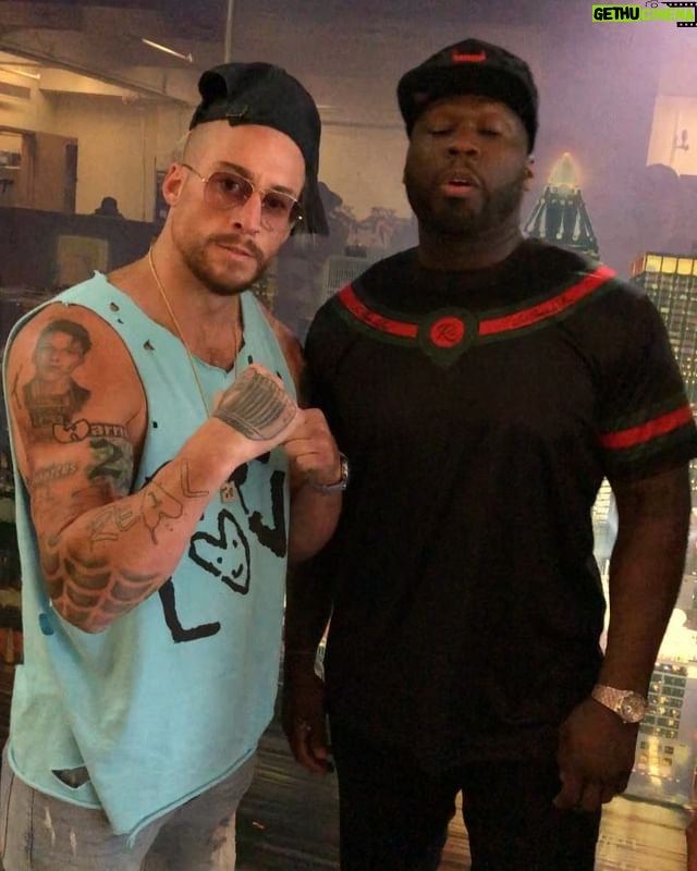 Eric Arndt - 33.3K Likes - I coulda said a lot of 💩 to “#LittleDonny & his “Unc”. ( @michaelbjordan & @slystalone ) ...... but I chose fighting words: “You’re Father’s a B%tch.” 😲 That’s right, I’m talkin bout #ApolloCreed 👊🏼...... #CREEDIII #Real1vsAdonis ..... I WANT ALL THAT SMOKE!!! #certifiedG-unit @50cent ...... Old-Rocky??! Little-Donny??? Psssshhtt... #Adonis #YourFathersAbitch #GetTheStrap