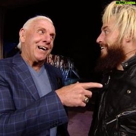 Eric Arndt - 11.2K Likes - Happy Birthday @ricflairnatureboy #Woo ‼️Thanks for the blood, sweat, tears, & years in the ring! No one’s ever going to fill those 🐊 👞’s! I’ll stick with the J’s, But I’m proud to say you personally leant me your limo! 😎 🎲 #ForeverYoung