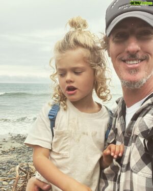 Eric Balfour Instagram - Took Oli on his first camping trip last weekend. It was epic, we hiked, we surfed, we slept listening to rain, and we ate two more s'mores than mommy said we were allowed to. Thank you Erin for these incredible perfect boys. I couldn't ask for anything more in life.