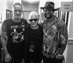 Eric Burdon Instagram - Wonderful night at the Santa Barbara Bowl with @theofficialsting  and @direalshaggy Great sing along!