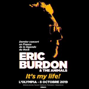 Eric Burdon Instagram - @olympiahall #paris