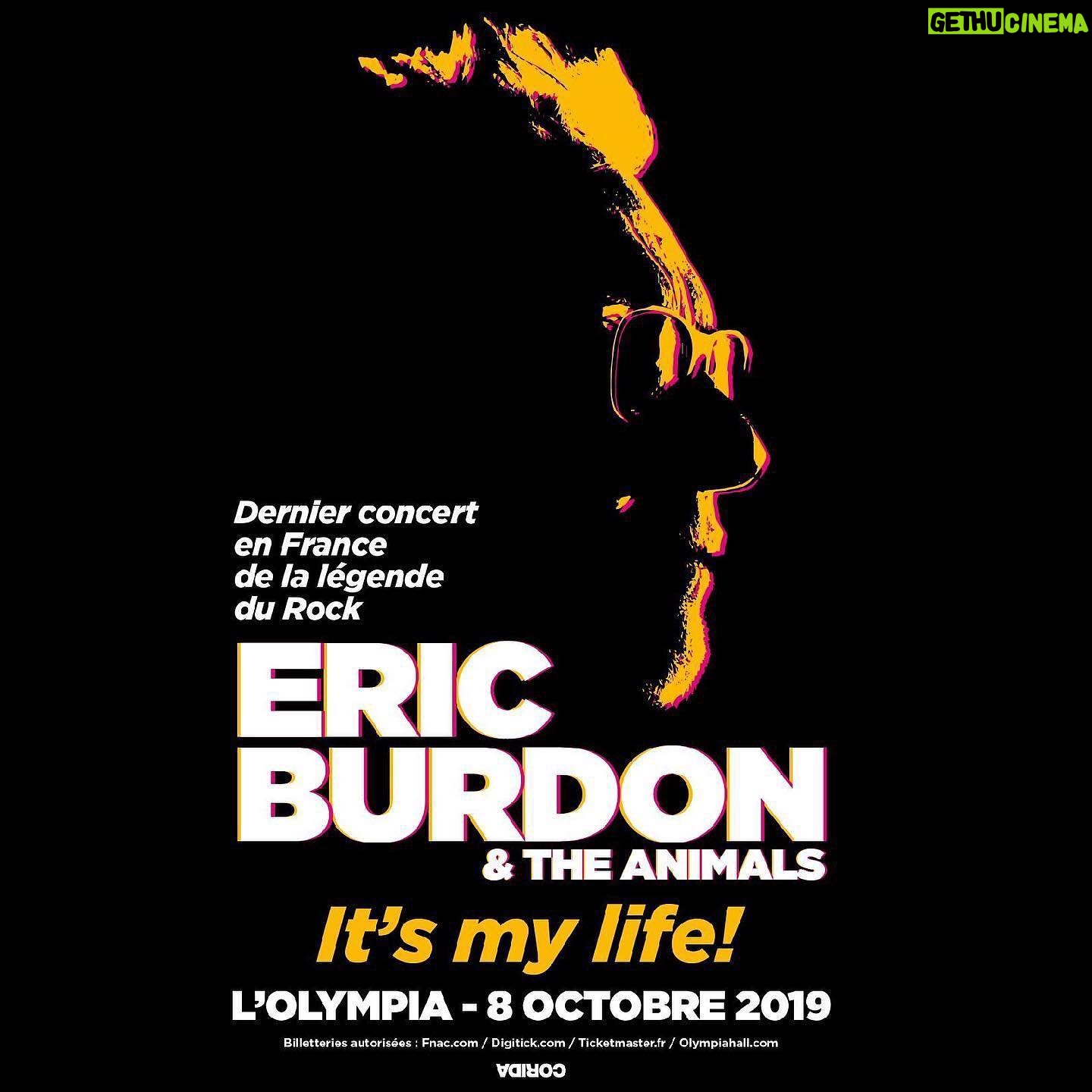 Eric Burdon - 866 Likes - @olympiahall #paris