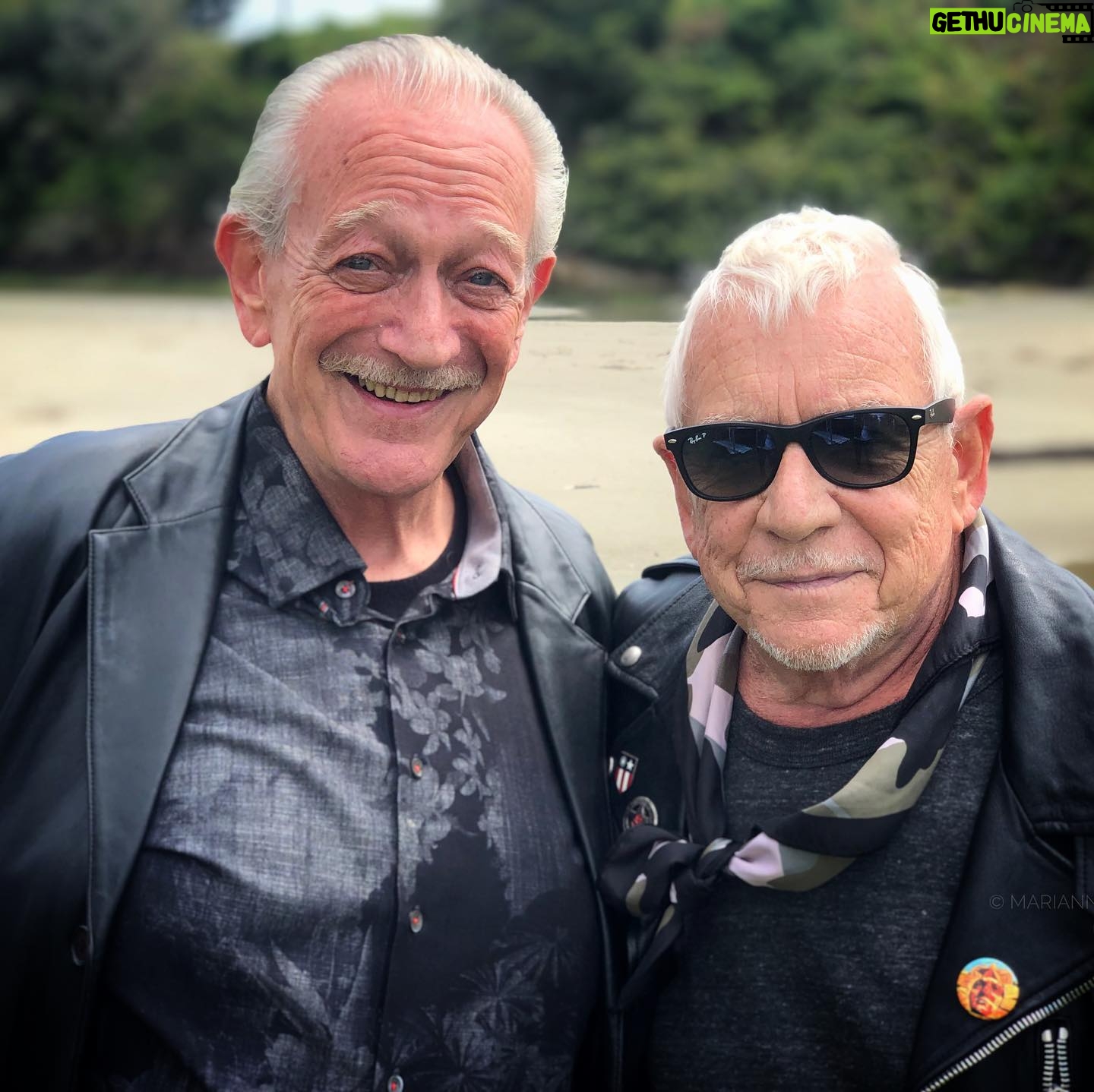 Eric Burdon - 1K Likes - What a day! Arriving at @avilabeachgolfresort for the #avilabeachbluesfestival it was raining, but the sun started to shine as I stepped on stage.
Thank you all for being there rain or shine! Also, so nice seeing @charliemusselwhiteofficial
On the way out @marianna_burdon & I stop for a lovely and peaceful dinner at Pismo Beach.
California, I love you! See you June 15 @humphreysshows #ConcertsBytheBay
