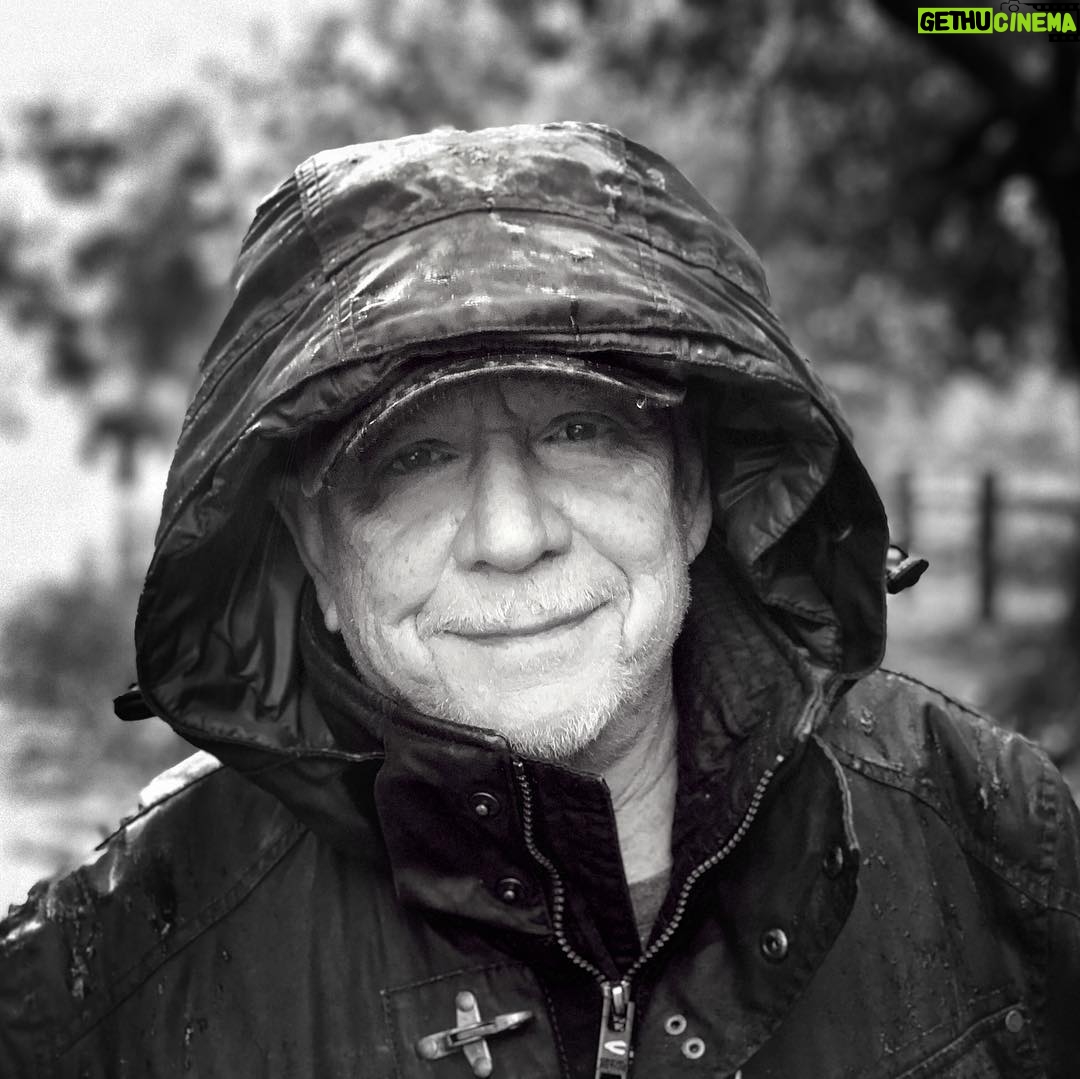 Eric Burdon - 787 Likes - Earlier on today Marianna and I enjoyed a walk in the rain — before it got too heavy and sent us home for a bowl of hot soup! Stay dry and safe out there!