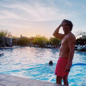 Eric Christian Olsen Instagram - Deep mindful Breath. This is our first time in a hotel since before the pandemic, and only the second time we've seen grandma. Feeling overwhelmed with gratitude and joy to be sharing this experience connecting our family again at @fsscottsdale. Life is spectacular but fleeting, celebrate and the ones you love and the special places that spark that joy.