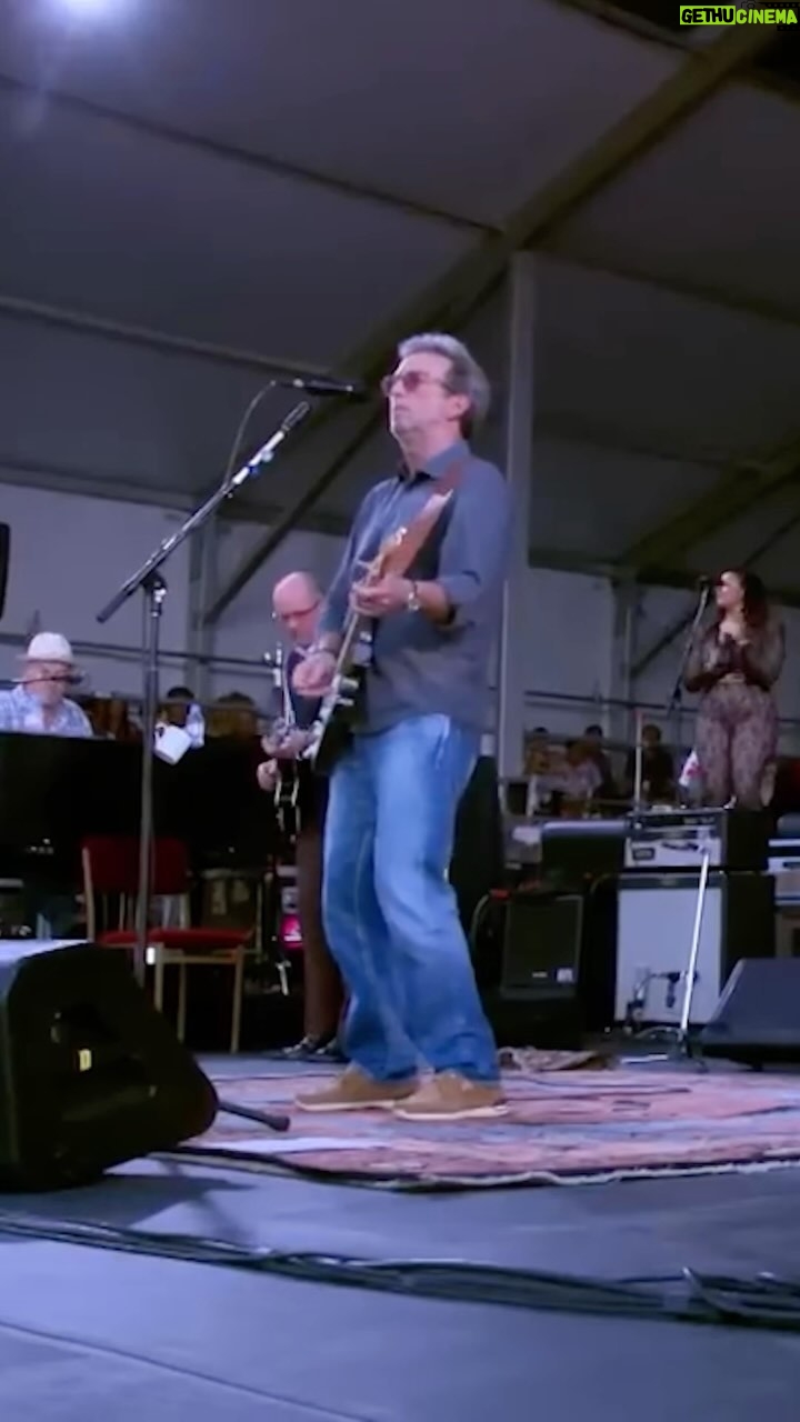 Eric Clapton - 13.7K Likes - Eric Clapton performing āCrossroadsā at the New Orleans Jazz and Heritage Festival (2014).