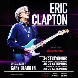 Eric Clapton Instagram - Eric Clapton is making his way to Brazil in 2024. Tickets on sale 13th December at 10am local time.