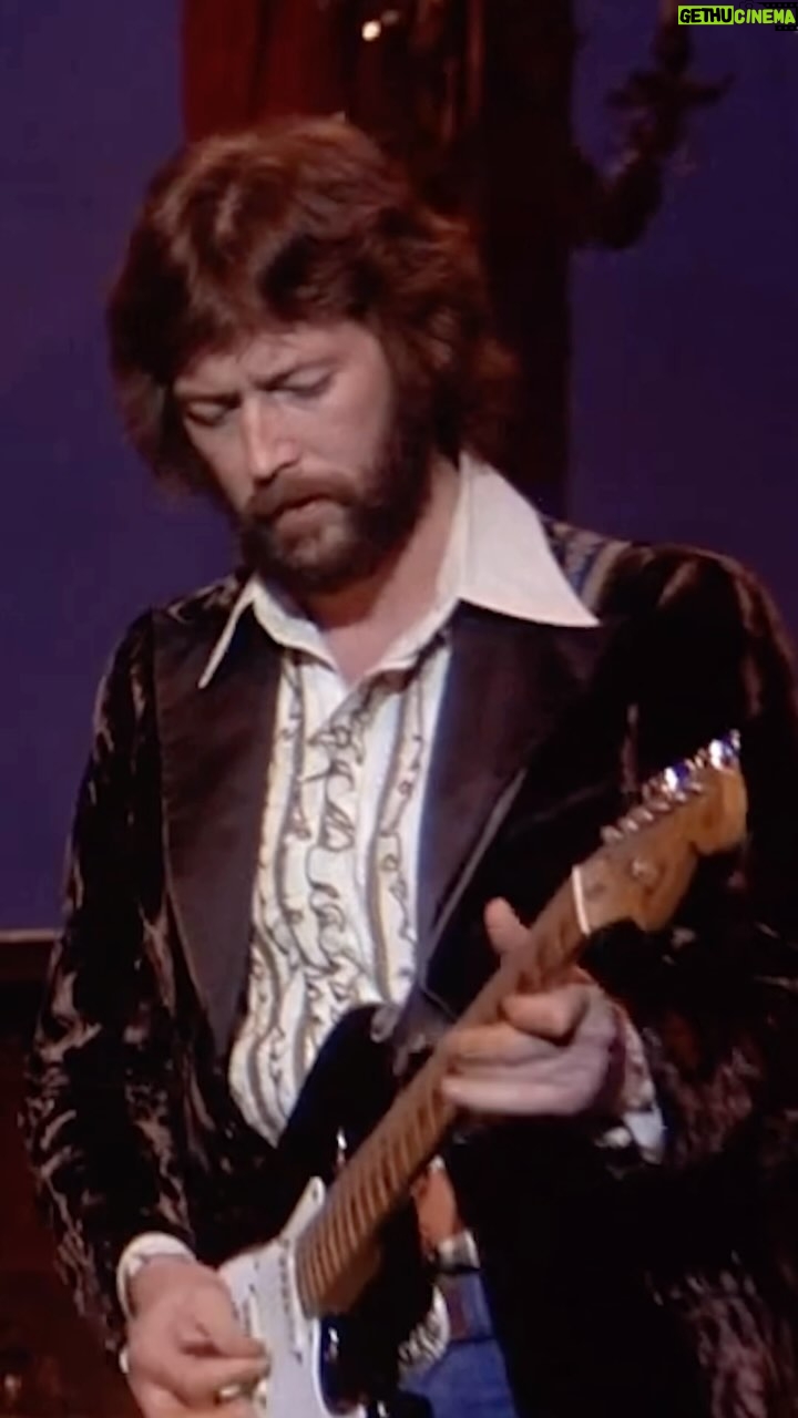 Eric Clapton - 19K Likes - Eric Clapton and Robbie Robertson of The Band trading guitar solos in āFurther On Up The Roadā following Claptonās guitar strap difficulties (1976).