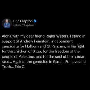 Eric Clapton Instagram - 