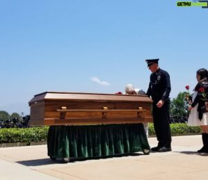 Eric Garcetti Instagram - We laid to rest Los Angeles Police Officer Esmeralda Ramirez today, the 210th @lapdhq officer to die in the line of duty in our city's history. She leaves behind three incredible children and three grandchildren. Asked by her colleagues at @lapdpacificdivision to describe her in a single word, her colleagues said "beautiful". Always there for her fellow officers, for the community, and for her family, she represents the very best in our city. R.I.P. #endofwatch