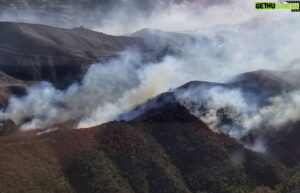Eric Garcetti Instagram - Thank you @losangelesfiredepartment @lafdairops and everyone for your powerful and brave work today at the #gettyfire Please go to lafd.org for updates or use official @mayorofla account for any help you need.