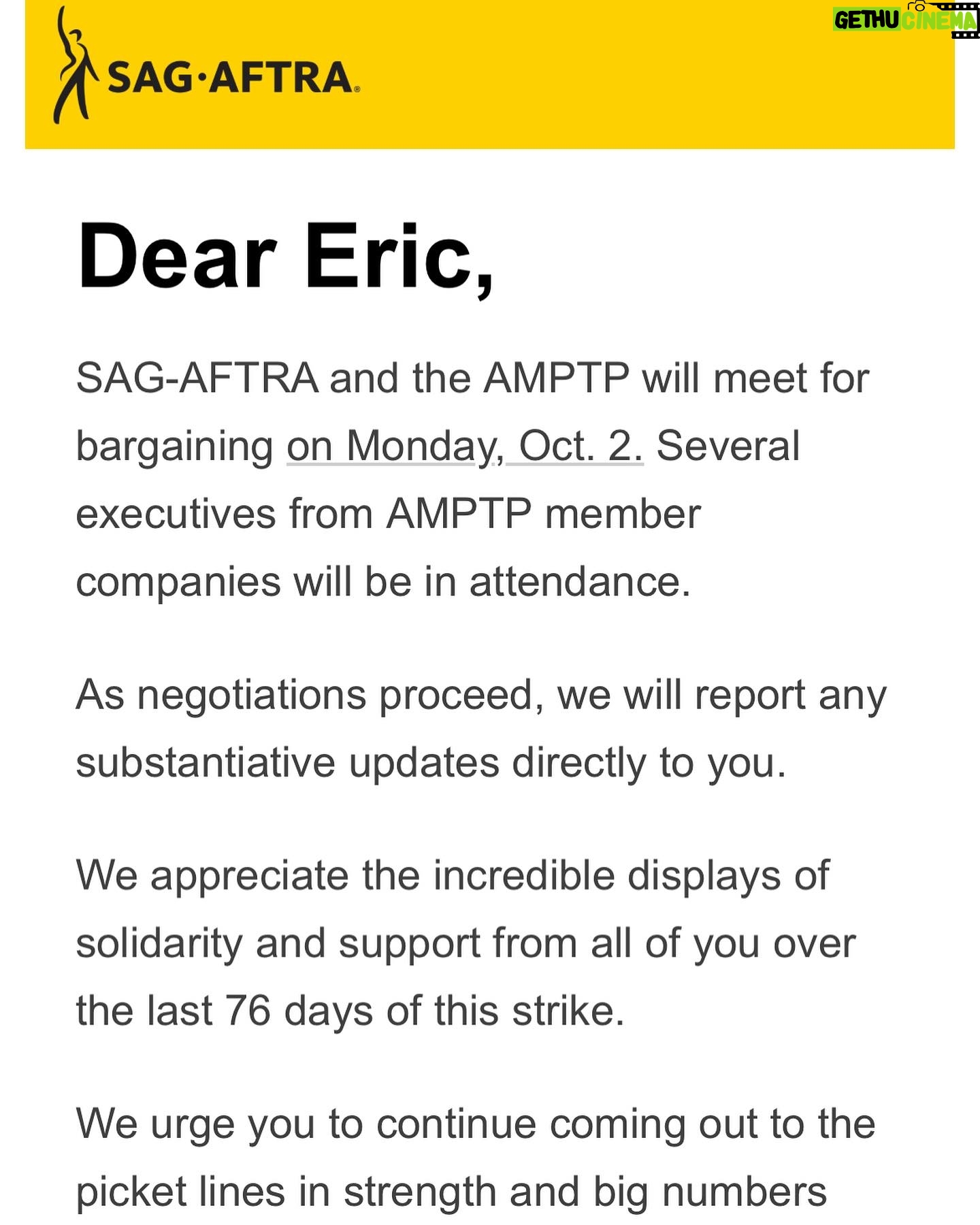 Eric Lange - 553 Likes - Let’s go! 👊🏻👊🏻👊🏻 #sagaftrastrike