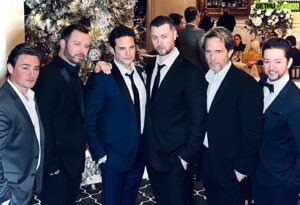 Eric Martsolf Instagram - Men about town.  Congrats to Brandon & Isa on a beautiful ceremony and rockin’ party.