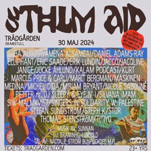 Eric Saade Instagram - Det finns fortfarande fåtal 18  och 21  biljetter kvar.
Länk till biljetterna hittar ni hos @micheldida____

Alla biljettintäkter går oavkortat till World Food Programme och Plan International.
30 Maj
17.00-22.00
Programstart: 17.45