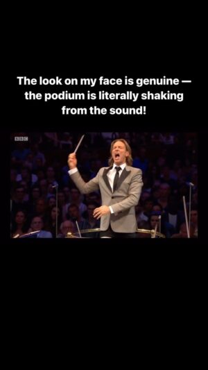 Eric Whitacre Instagram - One of the great musical moments of my life. The @royalphilorchestra brought this piece to life with such power and elegance. And I can’t overstate how loud this moment is — just an exquisite wall of sound.