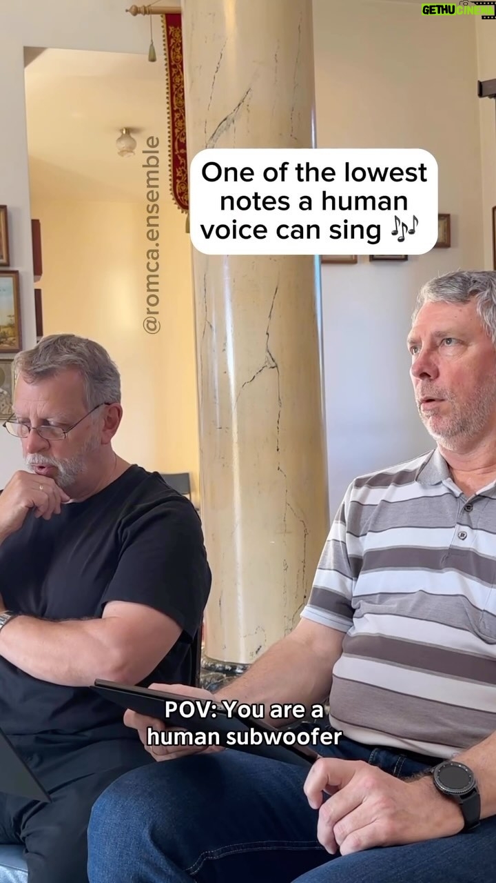 Eric Whitacre - 175.1K Likes - Unreal. This video from the terrific @romca.ensemble, their oktavists Alex Dmitrieff and Paul Krivoshev hit one of the lowest notes a human voice can sing - C#1. I don’t think I’ve ever heard a note this low sung so clearly.