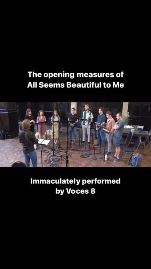 Eric Whitacre Instagram - “From this hour I ordain myself loos’d of imaginary lines,
Going where I list, my own master total and absolute.”
— Walt Whitman

🙏🏻🙏🏻🙏🏻 @voces8