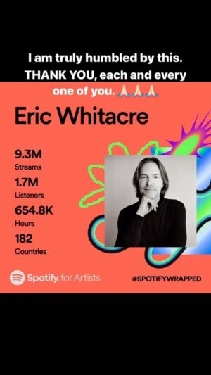 Eric Whitacre Instagram - 