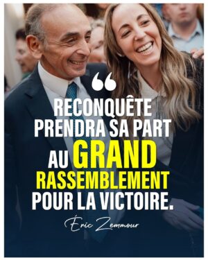 Éric Zemmour Instagram - #RassemblementPourLaVictoire
