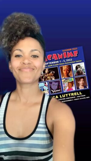 Erica Luttrell Instagram - Heading to @sacanimeofficial Sept 1-3. Come join me! Xoxo #sacanime #sacanimesummer #sacanime2023