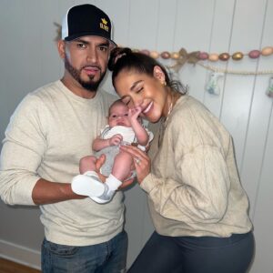 Erica Page Instagram - 7 weeks of loving you, holding you, worrying about you, feeding you, changing you, and being there for you in the best way I can….I never said I was prepared for this whole mom life thing. And I tried to prepare myself for it the best way I could, but you really don’t get it until you just get it-and it happens, and the time is here. Some days I feel I succeed & others I don’t. But no matter what, I will never stop trying to be the absolute best me that i can be for YOU little Rio Rey Márquez. You literally are an Angel, & everything I didn’t know I needed but now see i could never live without. Thank you for changing me in all the best ways. I will love you forever & ever with all the deepest depths of my soul for an eternity❤️ #mibebe #rioreymarquez #momlife #firsttimemom #boymom