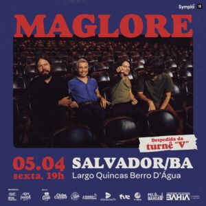 Érica Saraiva Instagram - SALVADOR! Vocês pediram e é óbvio que a gente atendeu: vai ter show de despedida da turnê “V” no Largo Quincas Berro D’Água, no dia 5 de abril! Bora?? ❤️

Os ingressos já tão à venda pelo Sympla (link aqui nos stories e na bio).