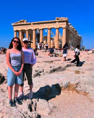 Erica Shaffer Instagram - Happy Birthday @amadorapaola I love you so much!  #acropolis #greece #birthday #17 🇬🇷❤️☀️