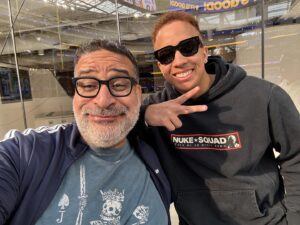 Erik Griffin Instagram - My gaming son @swagg_  and the crew #FazDad @sofi @rams #SundayFootball