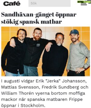 Erik Johansson Instagram - Vi satt på Barrafina i London, restaurangen som bara är en låååång köksbar och blev förälskade i stället. Vi satt på El Camino i Palma som bara är en lååång köksbar och blev förälskade i stället. Vi kom fram till att det är det bästa sättet att äta på, i en köksbar, se in i köket, snacka med kockarna, vara nära maten, se nåt som lagas som ser gott ut, fråga vad det är, beställa det också! Fylla på vartefter! Det finns otroliga köksbarer i Stockholm men finns det nån restaurang som BARA är en låååång köksbar? Inte vad vi vet iallafall! Nu ska vi ta över anrika Frippe och göra, förlåt att jag tjatar men en låååååång köksbar. Jag tror inte ni förstår nivån av hur mycket mys det kommer bli! Iskalla små öl, bubbel, otroliga viner och cocktails , små och stora rätter från medelhavet, SORL! STÖK! FRIPPE 2.0! Lååååååång köksbar! Välkomna i september till @restaurangfrippe ❤️