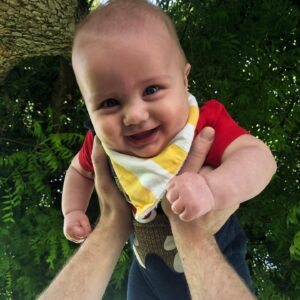 Erik Stocklin Instagram - Happy 1st birthday to our sweet little guy! Thank you for this adventure of a lifetime. Everyday is better than the last.